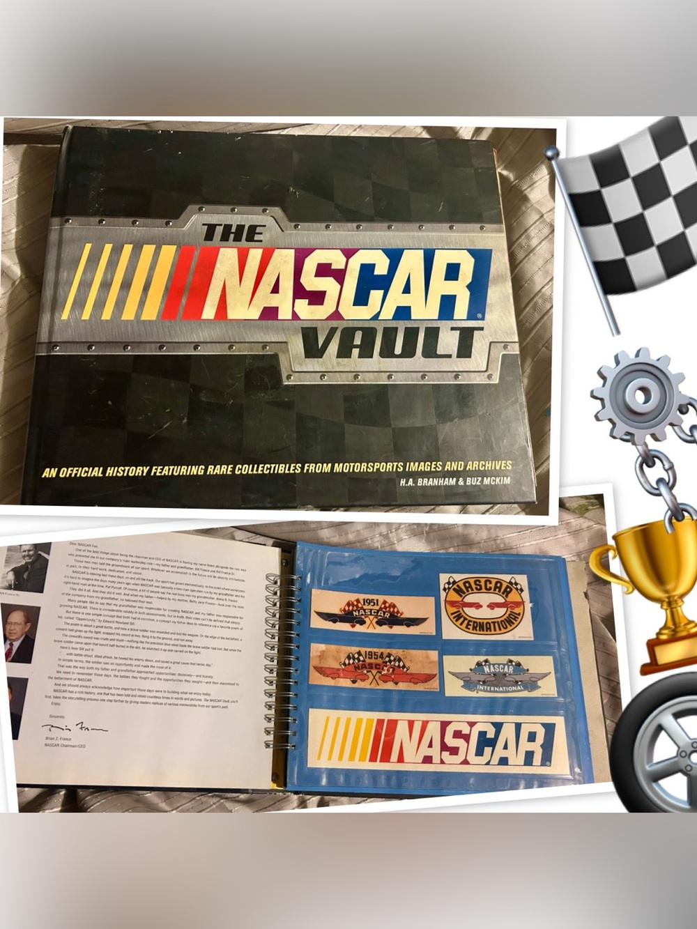 Nascar Hardcover Collectible - NEW